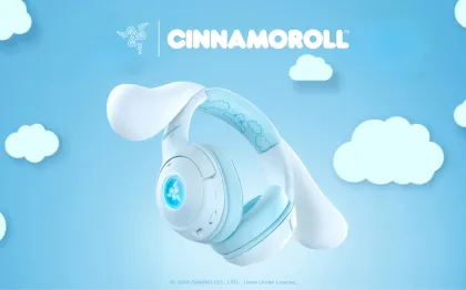 Razer Kraken Kitty V2 Wireless Headphones (Cinnamoroll edition)