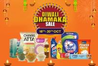 Grofers Diwali Dhamaka Sale: Upto 60% OFF + Guaranteed Silver Coins + 15% OFF with ICICI Bank Cards
