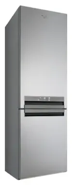 Whirlpool BM 425 Optic Inox Steel 395 L 2 Star Double Door Refrigerator