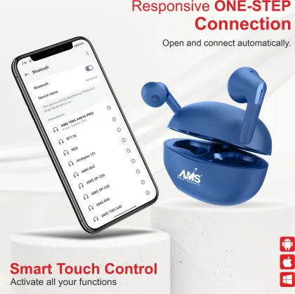 AMS X4010 Pro DualPair True Wireless Earbuds