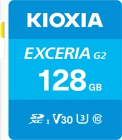Kioxia Exceria G2 128GB SDXC UHS-I Memory Card