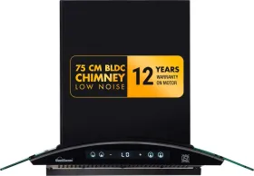 Sunflame SF-RE75 75cm Auto Clean Wall Mounted Chimney