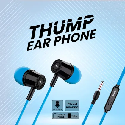 Kratos Thump Wired Earphones