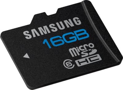 Samsung MB-MSAGB/IN MicroSD 16GB Memory Card Class 6