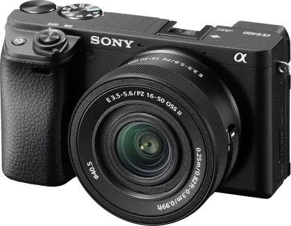 Sony Alpha ILCE-6400 Mirrorless Camera with 16-50mm F/3.5-5.6 OSS II Lens