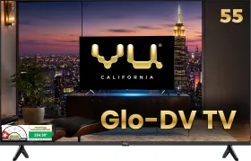 Vu GLO Series 55 inch Ultra HD 4K Smart QLED TV (Vu55GLOQLED-DV)