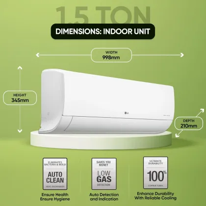 LG TS-Q19ENZE 1.5 Ton 5 Star 2024 Dual Inverter Split AC