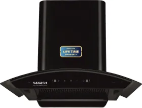 Sakash Stella DX 60 BK Auto Clean Wall Mounted Chimney