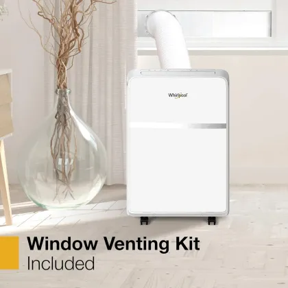 Whirlpool WHAP131BWC 8000 BTU 115V Portable AC