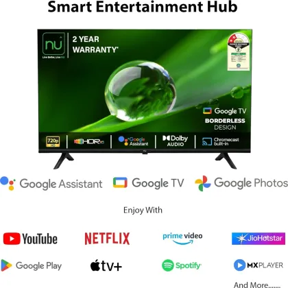 NU LED55QUGNX 2025 55 inch Ultra HD 4K Smart QLED TV