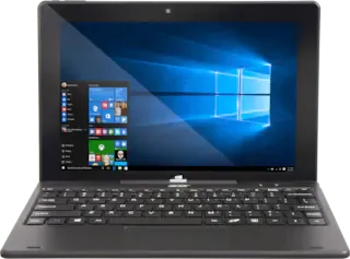 Acer Switch One 10 SW110-1CT (NT.H7NSI.001) Laptop (Atom Quad Core/ 2GB/ 32GB SSD/ Win10)