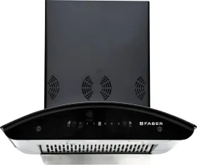 Faber Hood Everest Smart 3D IND HC SC BK 60 cm Auto Clean Wall Mounted Chimney