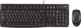 Logitech MK120 Wired Keyboard & Mouse Combo