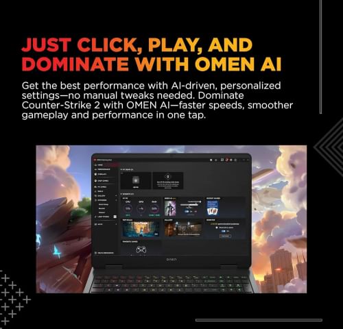 HP Omen 16-an0012TX Gaming Laptop (Intel Core Ultra 9 285H/ 32GB/ 1TB SSD/ Win11/ 8GB RTX 5070 Graph)