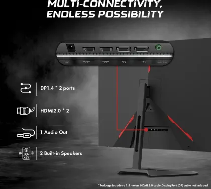 MarQ by Flipkart 32FHDMMQTT9G 32 inch Full HD Gaming Monitor