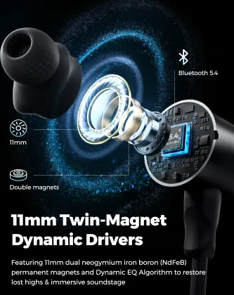 SoundPEATS Q40 HD Sports Wireless Neckband