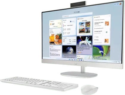 HP 27-cr0902in AIO Desktop (13th Gen Core i3/ 8 GB RAM/ 512 GB SSD/ Win 11) - image 4