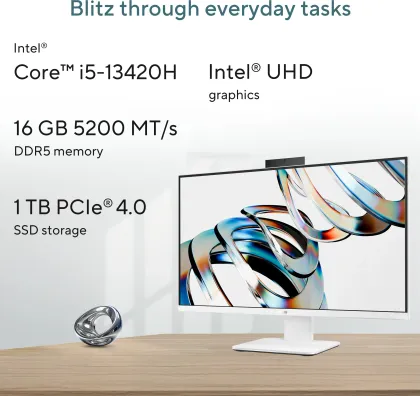 Asus V470VA-KWPE005WS All in One Desktop (13th Gen Core i5/ 16 GB RAM/ 1 TB SSD/ Win 11) - image 3