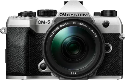 OM SYSTEM OM-5 Mark II Mirrorless Camera (with M.Zuiko Digital 14-150 mm f/4-5.6 II Lens)