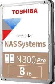 Toshiba N300 PRO HDWG480XZSTB 8 TB NAS Internal Hard Disk Drive