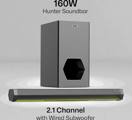 VW Hunter Bar 160W Bluetooth Soundbar