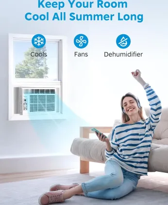 Midea MAW06R1CWT 6000 BTU 115V Window AC