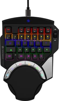 Zebronics Zeb-Max Atom Wired Mechanical Gaming Keyboard (Black)