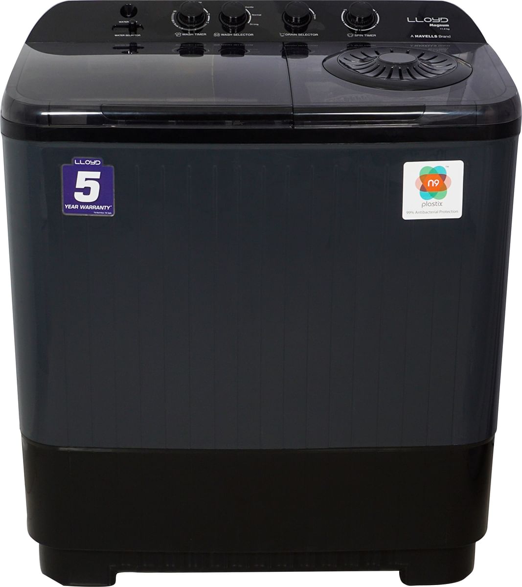 Lloyd GLWMS12ADGMA 12 kg Semi Automatic Washing Machine Price in India