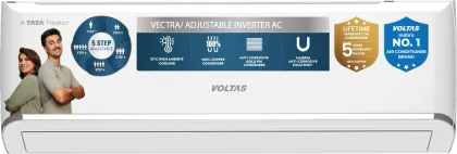 Voltas 125INV Vectra Zen Silver 1 Ton 5 Star 2026 Inverter Split AC