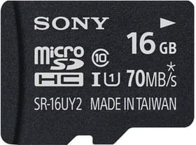 Sony MicroSDHC Card SR-16UY2 16GB (Class 10)