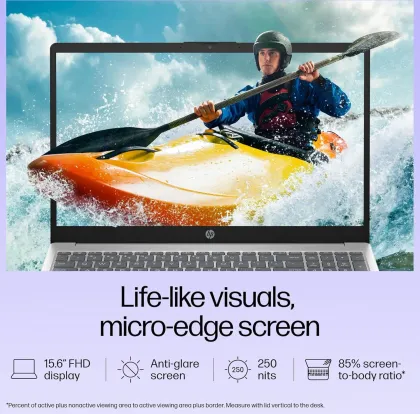 HP 15-fd0465TU Laptop (13th Gen Core i3/ 8GB/ 512GB SSD/ Win11 Home)