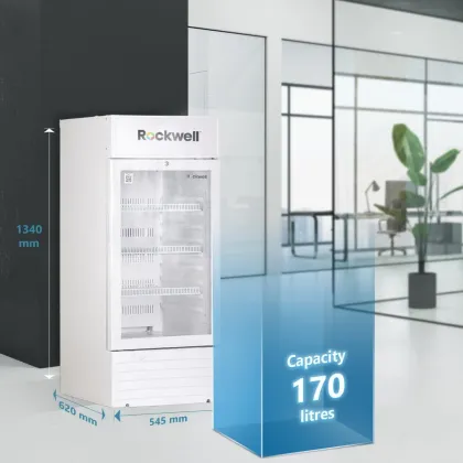 Rockwell RVC200A 170 L Single Door Upright Freezer