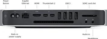 Apple MGEN2HN/A Mac Mini (Intel Core i5/8GB/1TB/Mac OS X Yosemite)