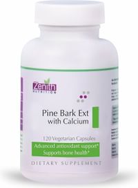 LOOT: Zenith Nutrition Pine Bark Ext with Calcium 120 Capsules