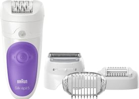 Braun Silk-Apil 5 5-541 - Wet & Dry Cordless Electric Hair Removal Epilator For Women