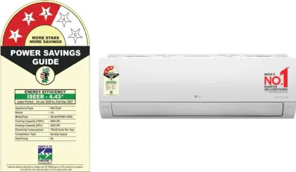 LG AS-Q18TNXE1 1.5 Ton 3 Star 2026 Inverter Split AC