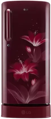 LG GL-D201ARGX 190 L 4-Star Direct Cool Single Door Refrigerator