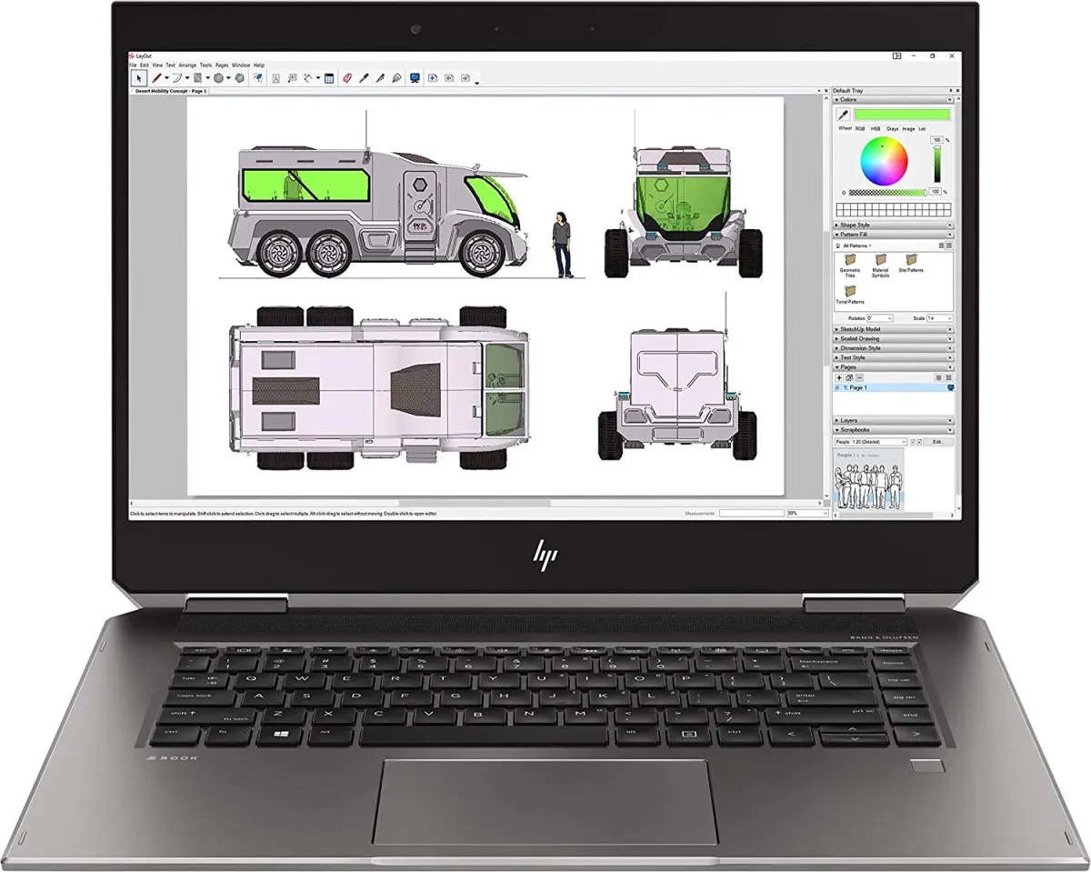 HP ZBook Studio x360 G5 (5LA90PA) Laptop (8th Gen Core i7/ 16GB