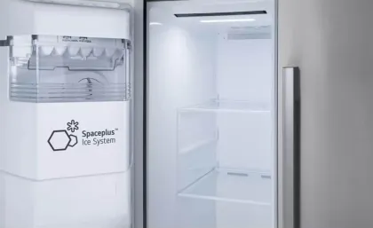 LG LS27T3230S 27 Cu Ft Side By Side Refrigerator