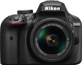 Nikon D3400 DSLR Camera (AF-P 18-55mm Lens)