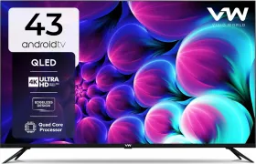 VW Glow Series 43 inch Ultra HD 4K Smart QLED TV (VW43PRO+)