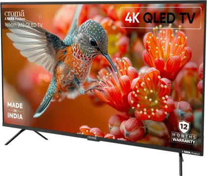 Croma CREL065UGQ331850 65 inch Ultra HD 4K Smart QLED TV