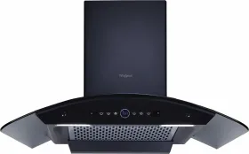 Whirlpool CGFL PRO 900 BLDC HAC BK HOOD Auto Clean Wall Mounted Chimney