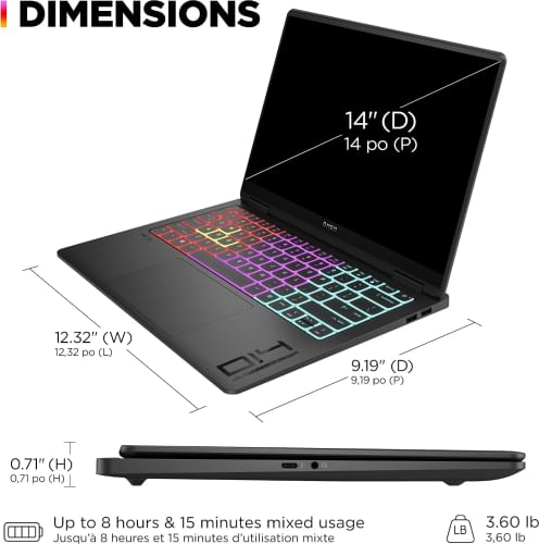 HP Omen Transcend 14-fb0000ca Gaming Laptop