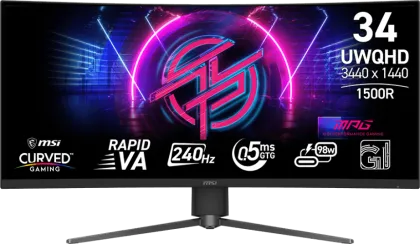 MSI MPG 346CQRF X24 34 inch UWQHD Gaming Monitor