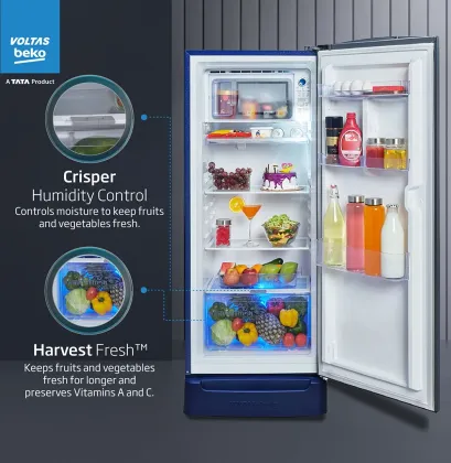Voltas Beko RDC240B/3W0RBR0MHB00GO 208 L 3 Star Single Door Refrigerator