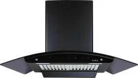 Elica BF 900 Slim HAC MS Nero Auto Clean Wall Mounted Chimney