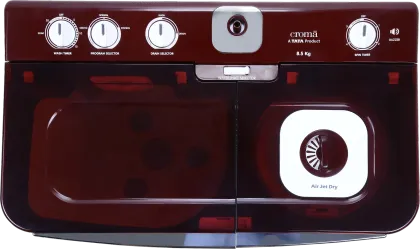 Croma CRLW085SMF231002 8.5 kg Semi Automatic Washing Machine