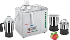 Jaipan with 3 S.S. Jars 500 Juicer Mixer Grinder (3 Jars)