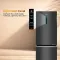 Haier HEB-332GBA-P 325 L 2 Star Double Door Refrigerator